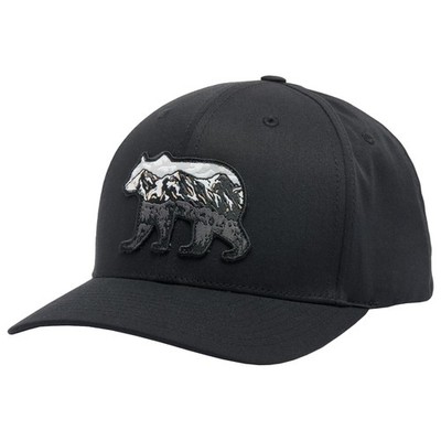 Cap Unisex, Columbia Lost Lager 3D Stretch Snapback, Schwarz