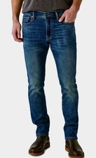 Lucky Brand 410 Athletic Straight Jeans Men s 44x34 Mid Rise Denim NWT