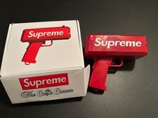 Supreme SS17 Cash Cannon Money Gun Red - no Money Included, gun  box only