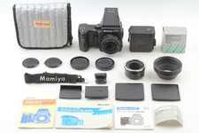  MINT  Mamiya M645 Super AE Prism Finder Sekor C 80mm f/2.8 N Lens From JAPAN