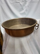 Tortiera in Rame Rotonda Antica