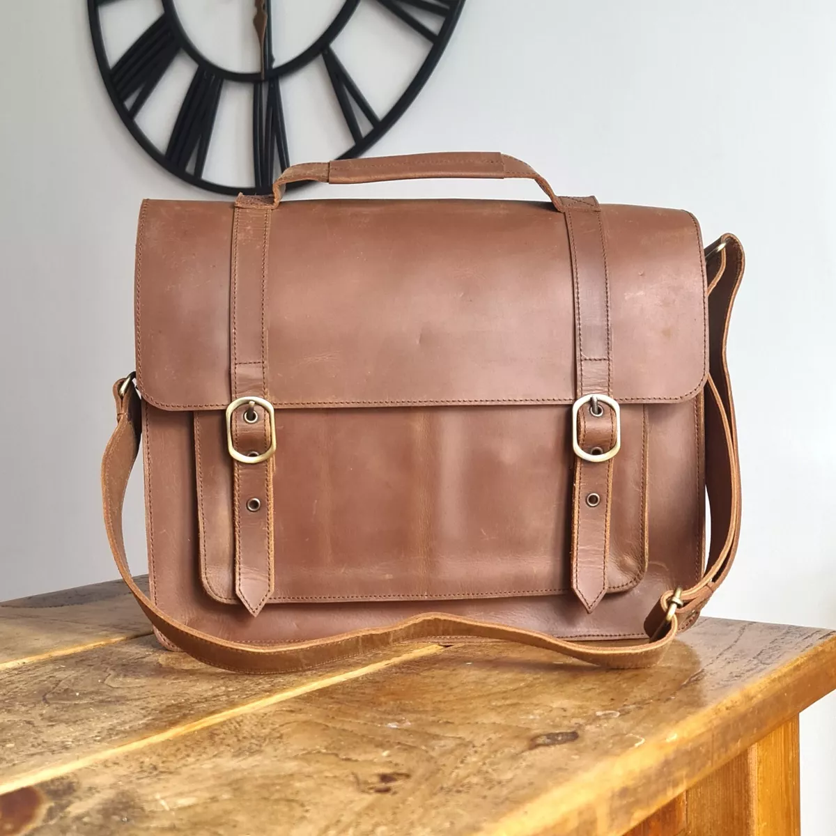 Real on sale leather goods