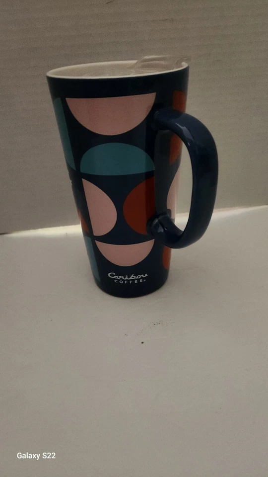 New 2022 Caribou 18oz More Coffee Please Travel Mug! - Image 2 of 4