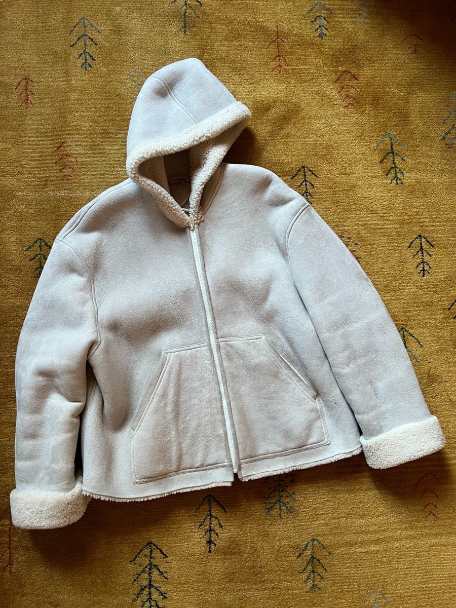 Yeezy Season 5 Shearling Lamb Jacket in Birch Size Medium 