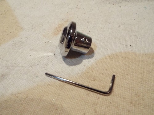 1955 1957 1958 1959 55 57 58 59 Chevy camioneta pickup interruptor limpiaparabrisas perilla de tablero cromada - Imagen 2 de 2