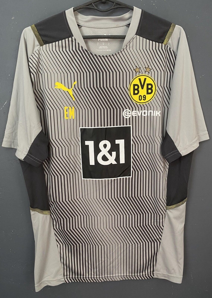MEN'S BORUSSIA DORTMUND 2021/2022 BVB SOCCER FOOTBALL SHIRT JERSEY SIZE L  LARGE