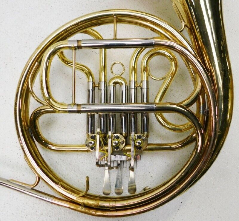 Yamaha YHR-313 Single French Horn with Yamaha case and MP, Japan, Good Condition