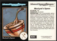 1991 TSR AD&D Gold Border RPG Fantasy Art Card 635 Dungeons & Dragons Magic Item