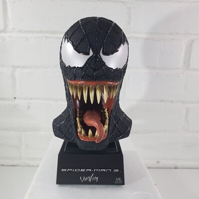 Venom BUST - Spider-Man 3 Mask Scaled Replica | eBay