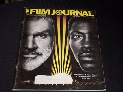 1993 JULY THE FILM JOURNAL MAGAZINE - THE RISING SUN COVER - L 17712