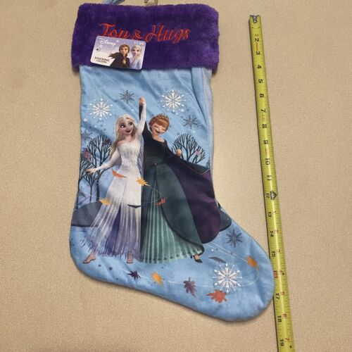 Disney Frozen Elsa & Anna Christmas Stocking New With Tags!!! - Picture 6 of 6