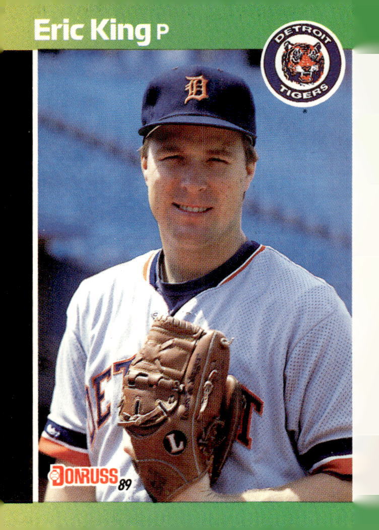 1989 Donruss #535a Eric King