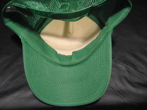 Vintage 90's NISSUN Jurassic Park Green/White ONE SIZE FITS ALL Trucker Hat - Picture 2 of 5