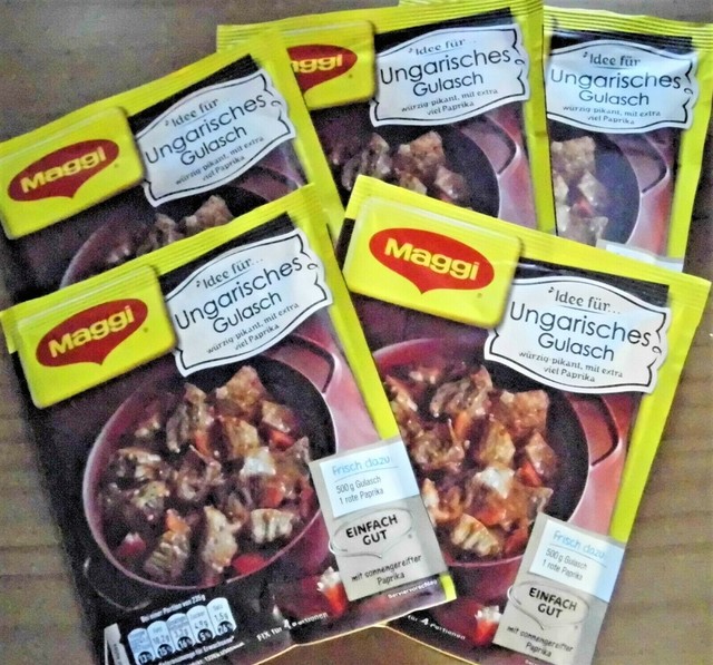 MAGGI Hungarian Goulash 2 X 4 Portions Ideal Slow Cooker With Beef or