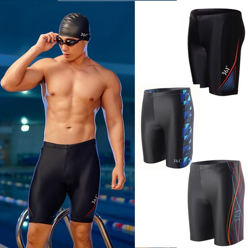 Men Swim Jammers Swimwear Training 
