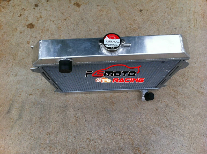 All Aluminum Radiator For Datsun 510 720 620 610 Nissan Skyline BJR30  1974-1979 - Image 2 of 4