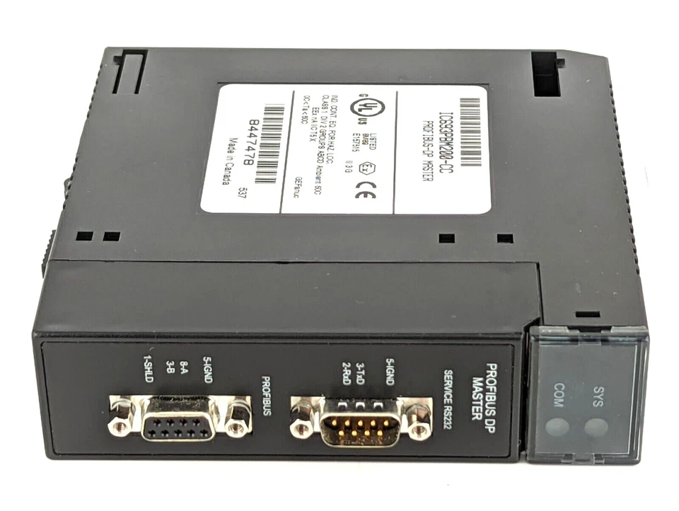 GE Fanuc IC693PBM200 Profibus-DP Master Module, 90-30, IC693PBM200CC - Image 3 of 4