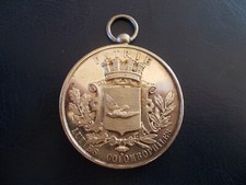 COLOMBOPHILIE de MONTAUBAN  -  MEDAILLE ARGENT