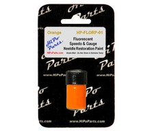Custom Fluorescent Orange Speedo & Gauge Needle Paint