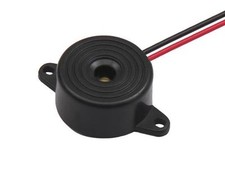 5x Piezo Summer 12V 3-24V Buzzer Piepser Pieper Signalgeber 3V 5V 9V 15V 18V 24V