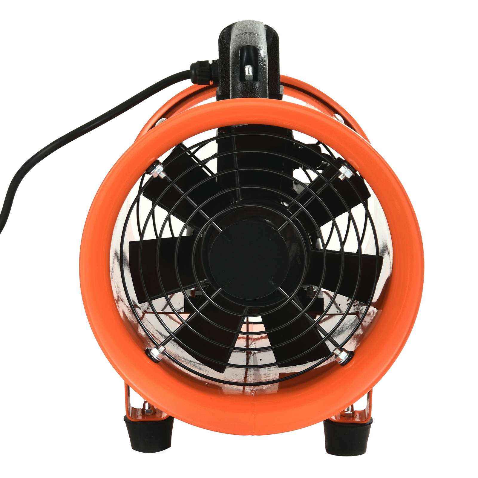 12" Portable Extractor Fan 520W Blower Exhaust Ventilator w/ 5mm Duct Hose