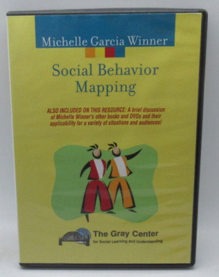 MICHELLE GARCIA WINNER - SOCIAL BEHAVIOR MAPPING RESOURCE DVD, INSTRUCTIONS +