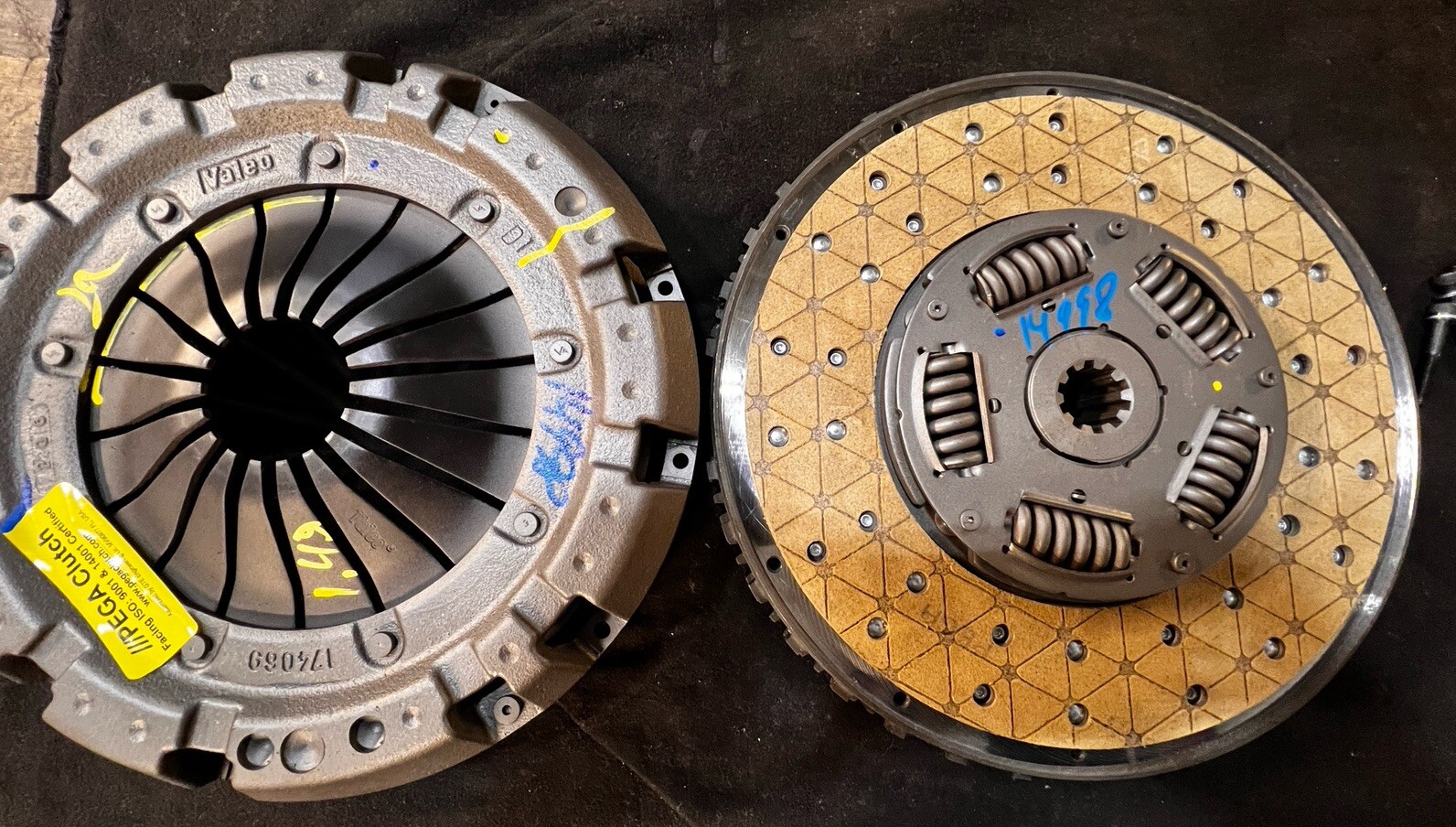 Ferrari 512 550 575 612 Clutch Rebuild Service PEGA FXSS-SC w/Kevlar 194775