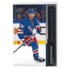 2021-22 Upper Deck Series 2 Young Guns #480 Justin Richards