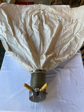 Slip Seal Co Styrofoam Packing Peanut Dispenser, Canvas Bag Hopper, 48”