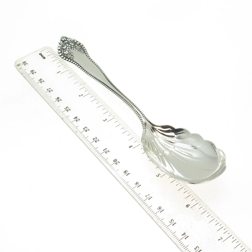 GORHAM 925 Sterling Silver Antique 1897 Lancaster Sugar Shell Spoon 6" - Image 3 of 4