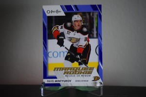 2023-24 O-Pee-Chee Blue #593 Pavel Mintyukov RC