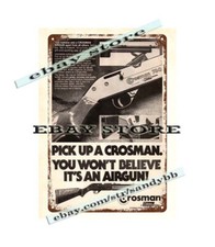 1978 BB rifle Arms Airgun BB Pellet Pump Rifle tin sign homeware decor