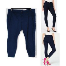 Womens Hue Classic Smooth Denim Leggings Blackdigo Wash Choose Size New U20622H