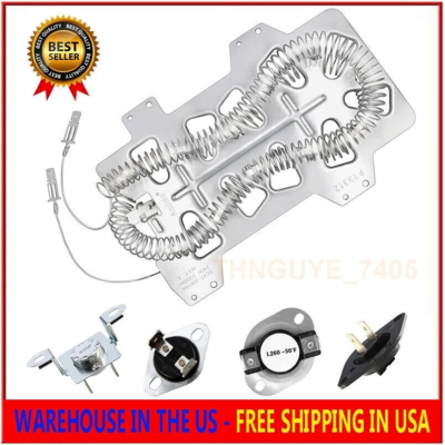 #ad Electric Front Load Heater Heating Element Replacement Samsung Steam Dryer Parts $28.49