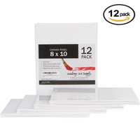 Academy Art Supply Value Pack Of 12 8x10 Blank Canvas Panel Boards on sale Academy Art Supply Value Pack Of 12 8x10 Blank Canvas Panel Boards on sale