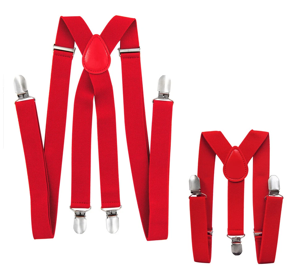 axy® Vater-Sohn Partnerlook Hosenträger Set für Herren-Damen-Kinder Suspenders - Bild 1 von 1