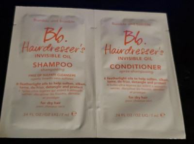 BUMBLE AND BUMBLE Hairdresser's Invisible Oil Shampoo + Conditioner 0.24oz
