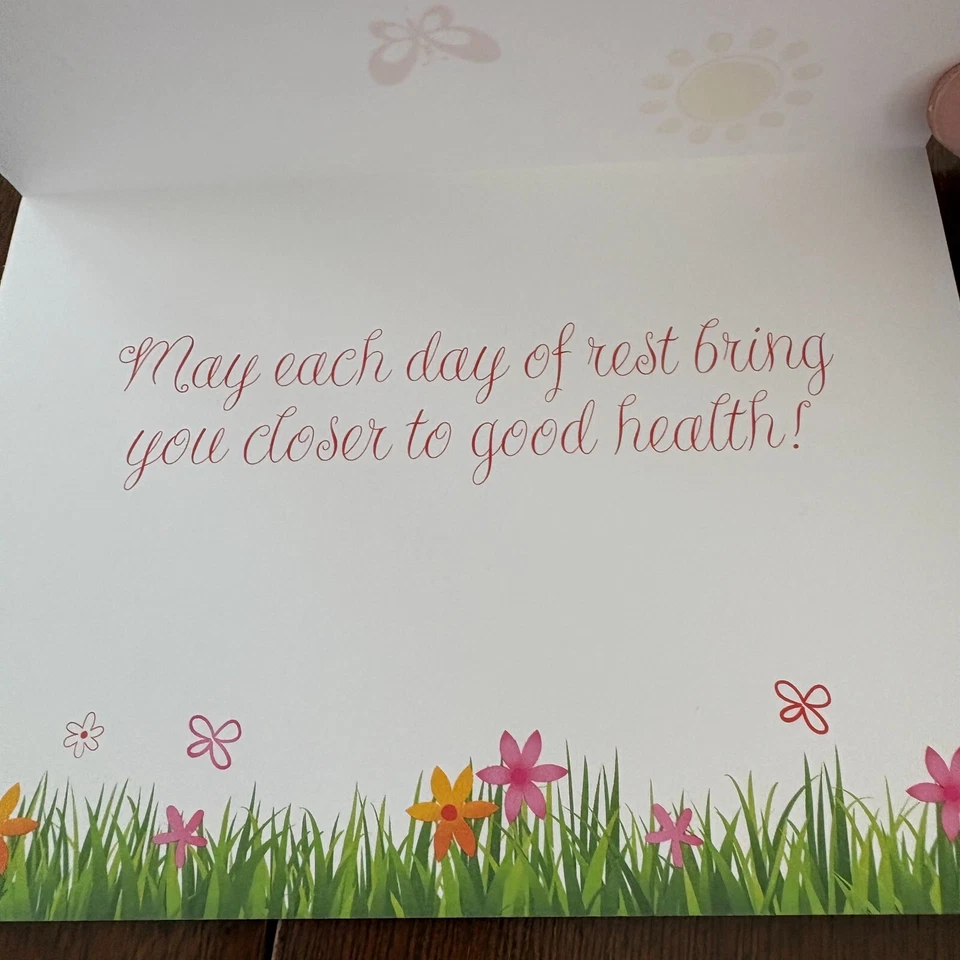 Tarjeta de bendiciones y deseos de Habitat Hope Greeting Collection Get Well Soon Foto 3 de 4