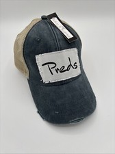 NWT Adams 6 Panel Structured Mid Profile Distressed Ollie Cap