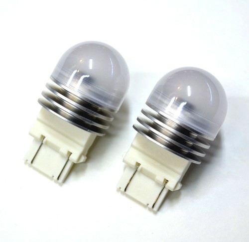 Sylvania ZEVO LED Light 3157C White 6000K Two Bulb Back Up Reverse Replace Fit - Picture 5 of 12
