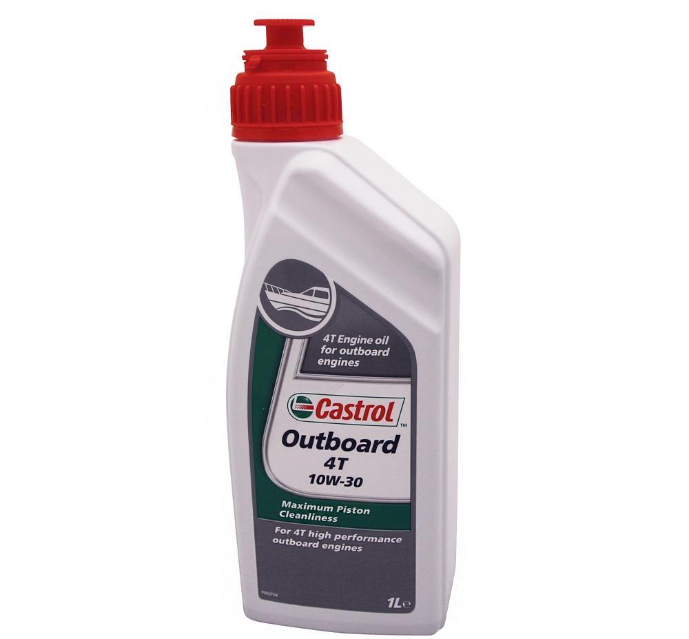 Huile moteur 4 Temps Castrol Outboard 10w-30 lubrifiant hors-bord 1L