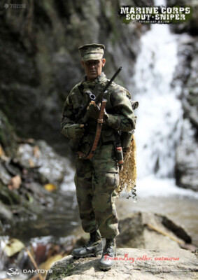 ホットトイズ　ミリタリーフィギュア　1/6 USMC SNIPER Hot Toys U.s. Forces Usmc SNIPER Military Model Action