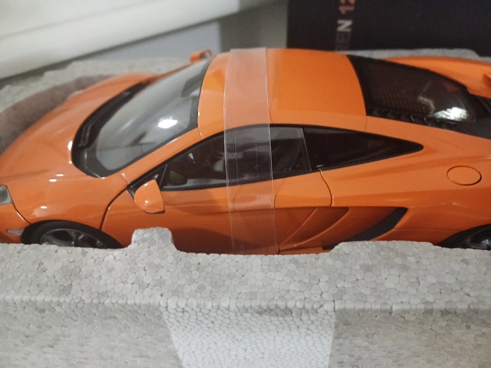 Mclaren 12C Autoart Signature 1.18 - Miniature Orange- Série Limitée Collector - Photo 4/4
