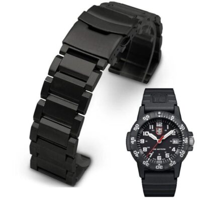 Metal Replacement Watch Band for Luminox Leatherback Sea Turtle 0301 0301.BO #02