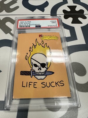 1994 Fleer Ultra MTV's Beavis and Butt-Head #6946 Life Sucks PSA 9