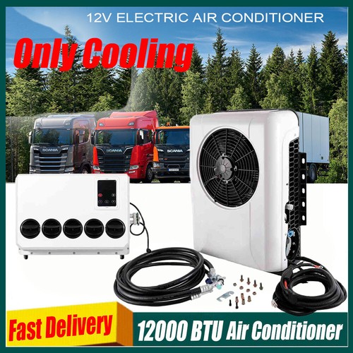 12V Universal Underdash Electric Air Conditioning A/C Auto Car Truck Cooling New - Picture 2 of 17