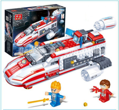  Konstruktion Spielzeug Bausteine Bauklötzen Space Shuttle von BanBao 6407