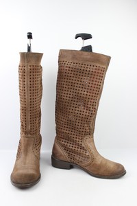 Diesel boots brown all leather size 38 -- \u003e 39 tres bon etat | eBay