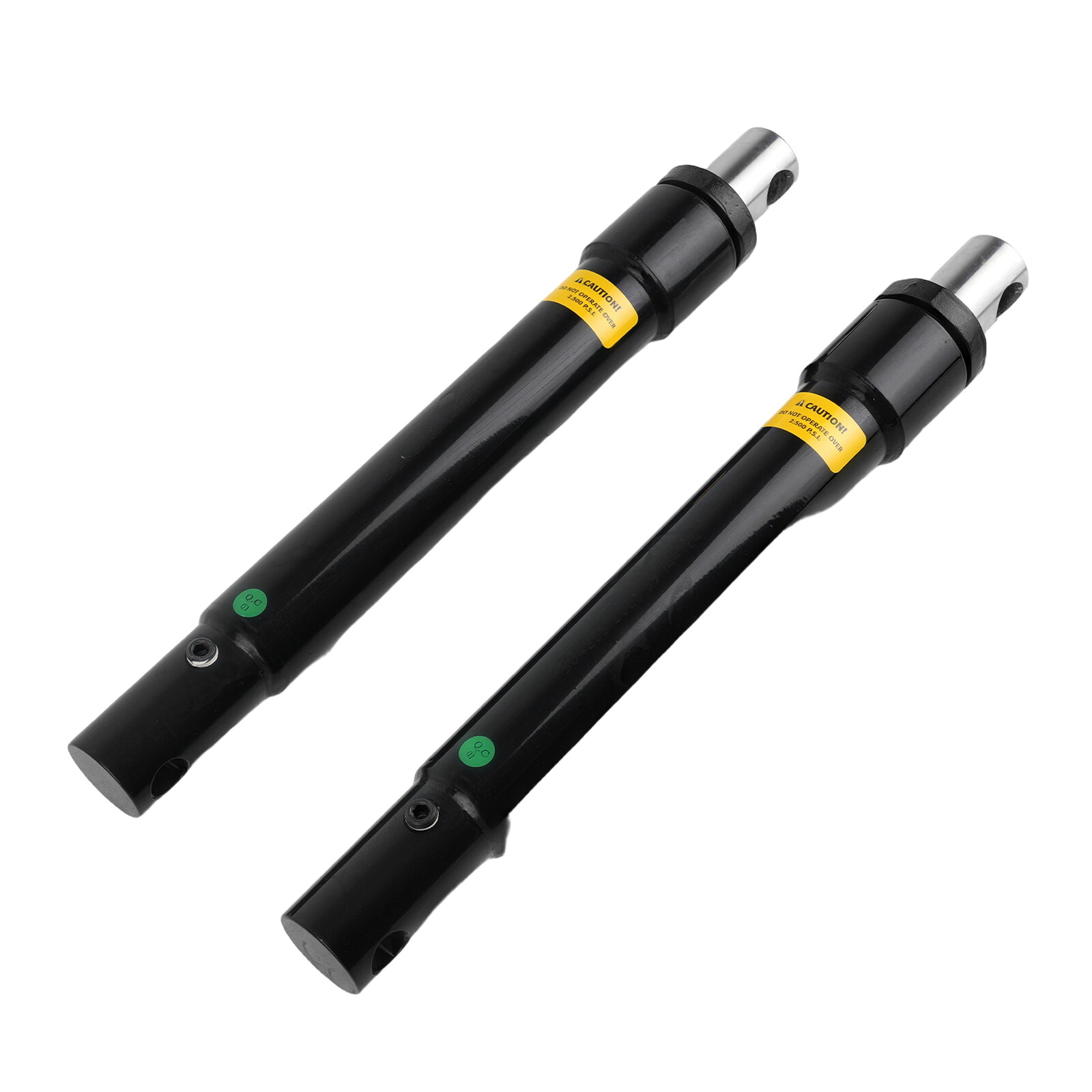 2pcs Hydraulic Ram Cylinder For Snow Plow Blade Models 1-1/2" x 10" 1/4" 56102