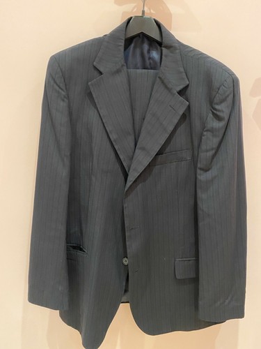 ABITO UOMO CERIMONIA VESTITO MATRIMONIO ELEGANTE GIACCA PANTALONE ESTIVO BLU  52 | eBay